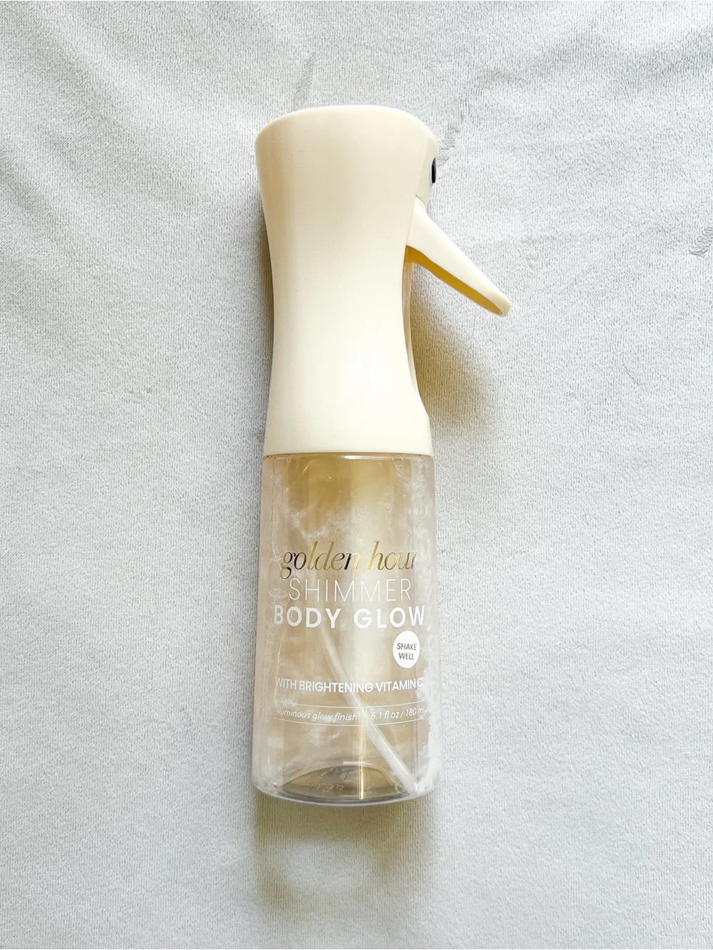 Golden Hour Shimmer Body Glow - Cream & Gold